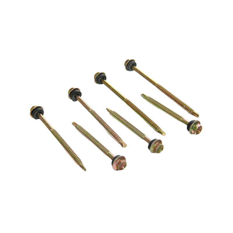 Ped kendi kendini delme vidaları ile altıgen flanş