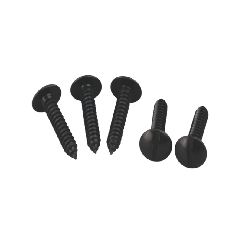 Yuvalı büyük düz kafa dokunma vidaları